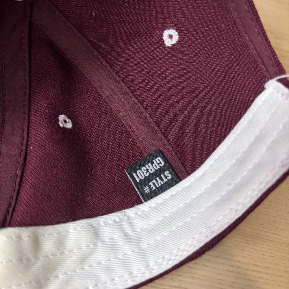 The Game Missouri State Bears Hat Cap Strap Back Youth Maroon White NCAA Cap